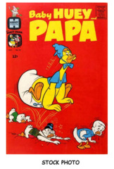 Baby Huey and Papa #24 © July 1966 Harvey Comics